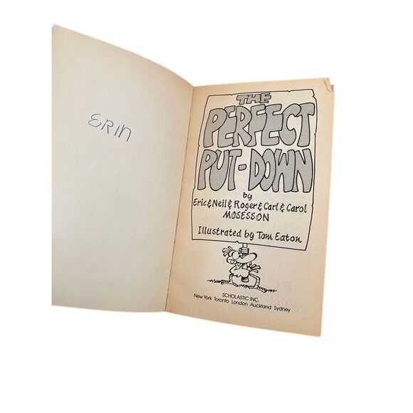 The Perfect Put Down And Other Funny Jokes And Riddles Paperback Book 1974 - Picture 7 of 12